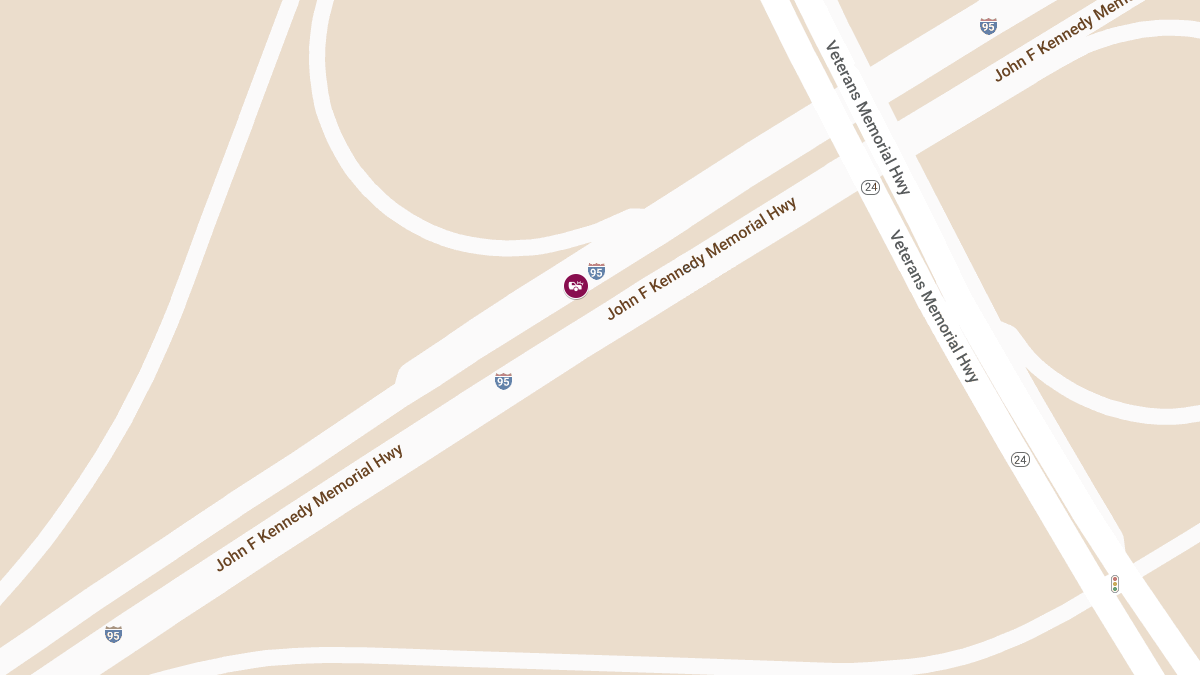 Diesel Spill and Two-Vehicle Crash on I-95 near Exit 77 MD-24