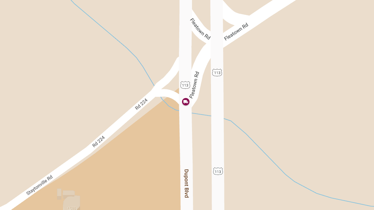 Dump Truck Rollover Crash at Dupont Blvd & Fleatown Rd