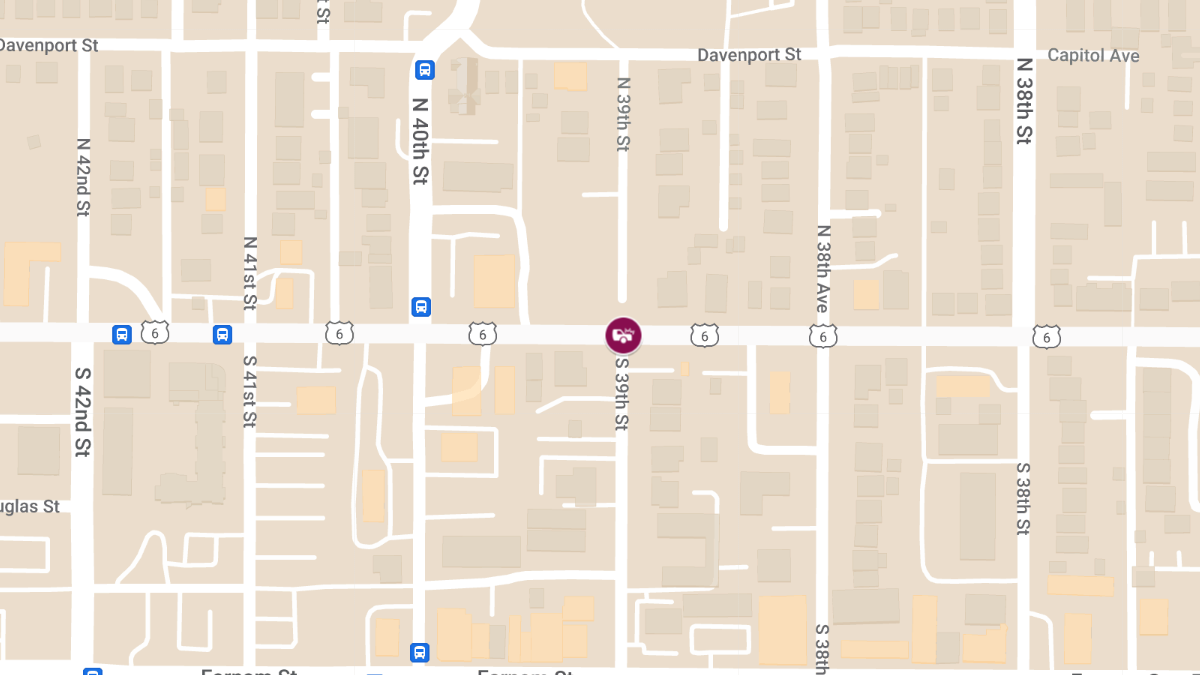 Early Morning Crash with Arrests at 39th and Dodge