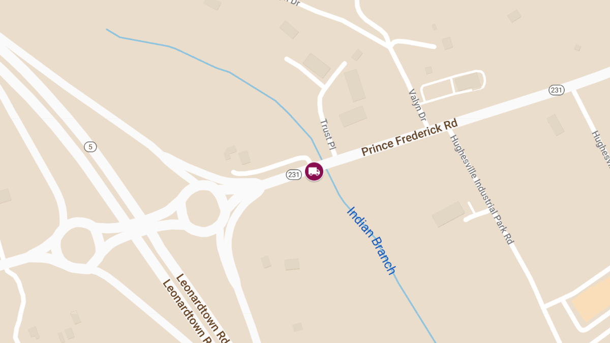 Fatal Accident Involving Garbage Truck on Maryland Route 231