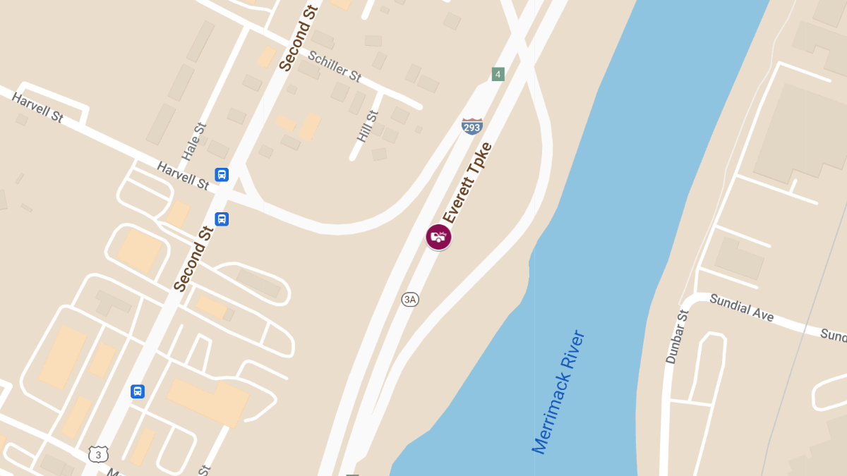 Fatal Accident on Everett Turnpike Near Exit 8 at Tinker Rd Overpass