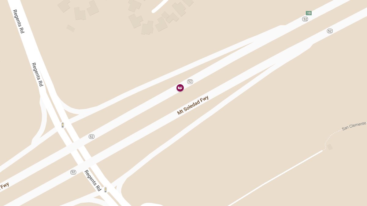 Fatal Accident on SR-52 East near Regents Rd (Clairemont Mesa Blvd)