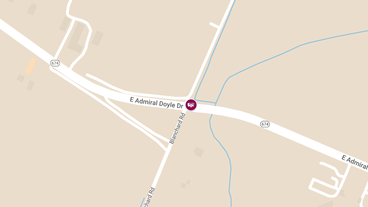Fatal Bicycle Accident at LA Hwy 674 & Blanchard Rd