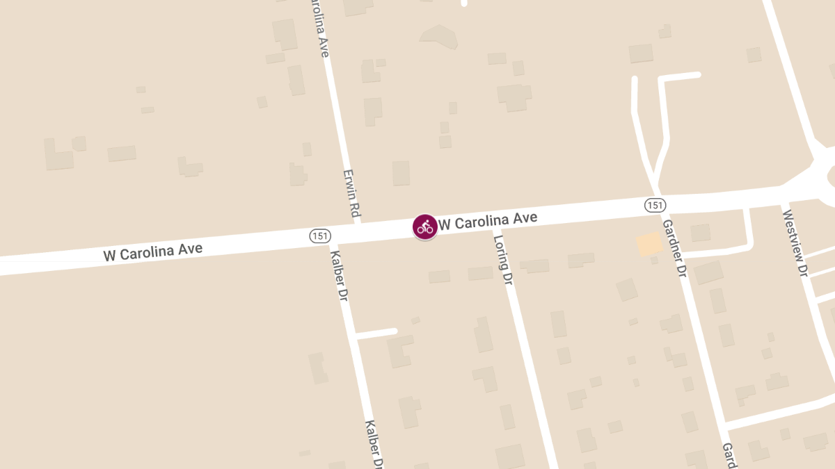 Fatal Bicycle Crash on Carolina Ave