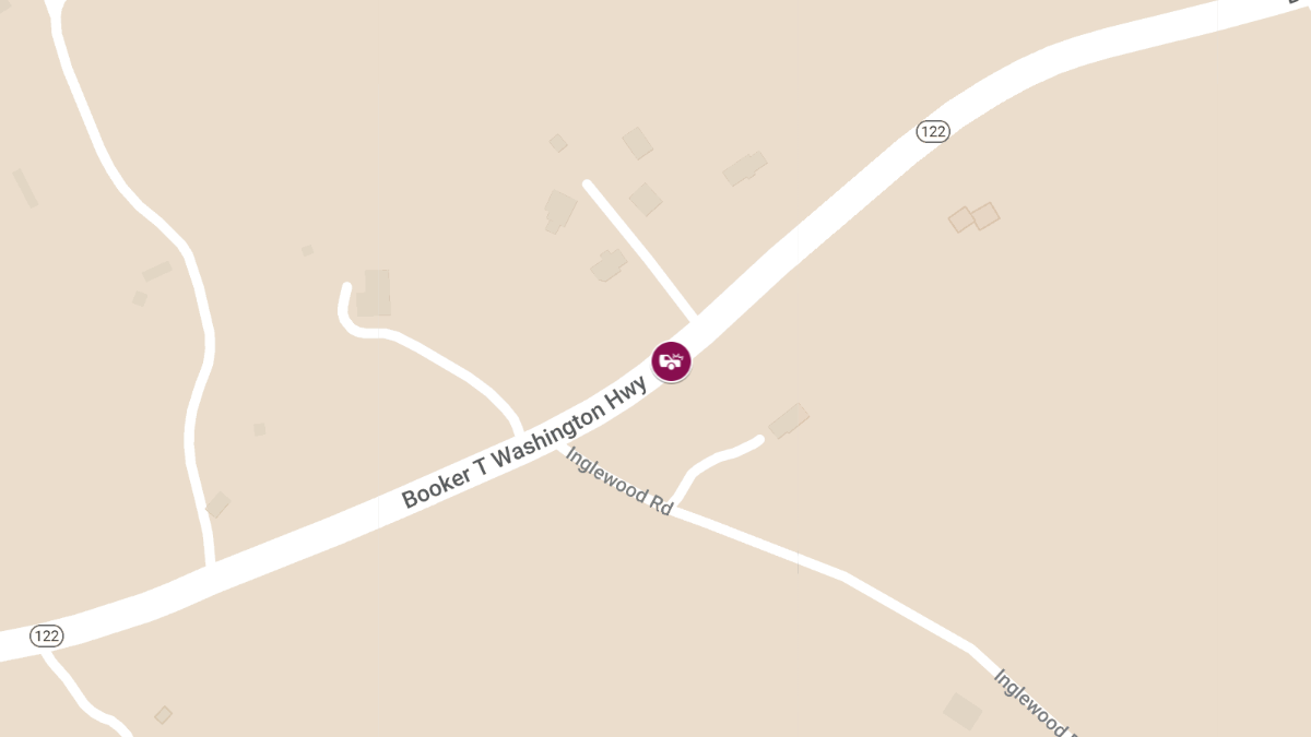 Fatal Car Crash on Booker T. Washington Hwy