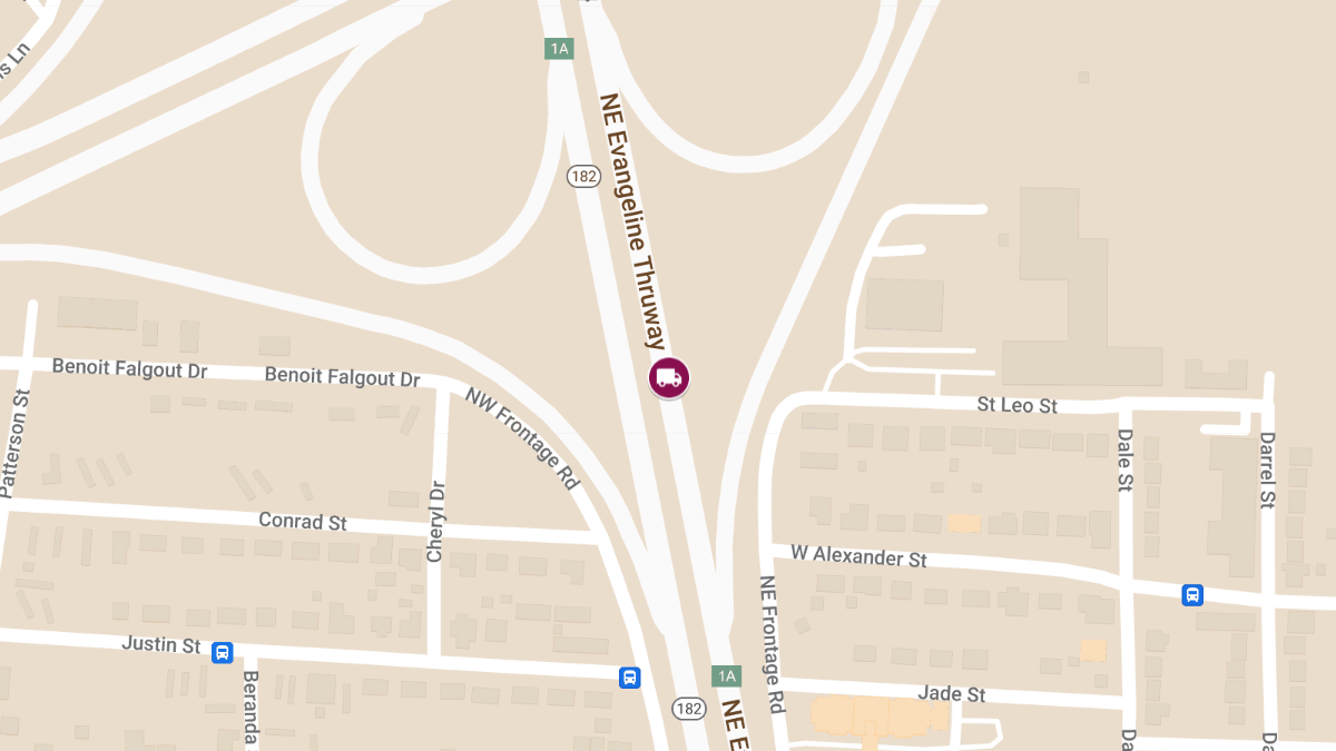 Fatal Crash Involving 18-Wheeler on Evangeline Thruway