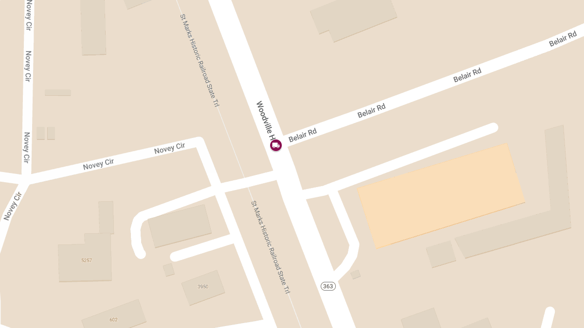 Fatal Crash Involving Nissan Van and Cement Truck at Woodville Hwy and Belair Rd