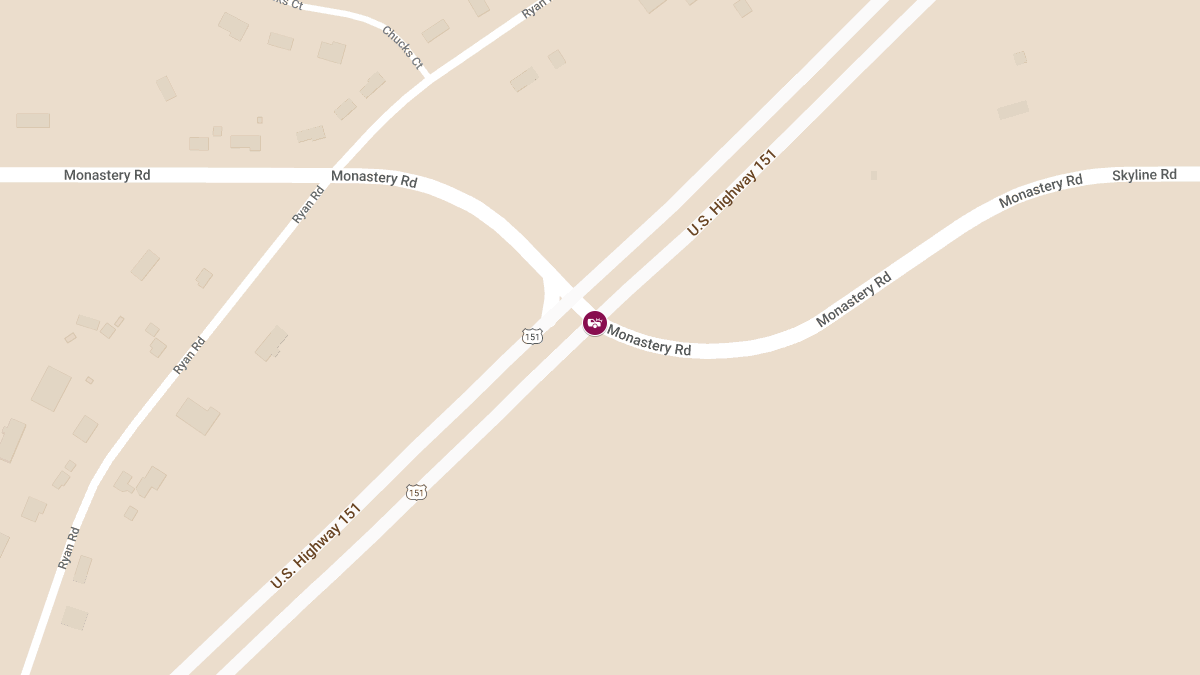 Fatal Crash at Hwy 151 & Skyline Rd
