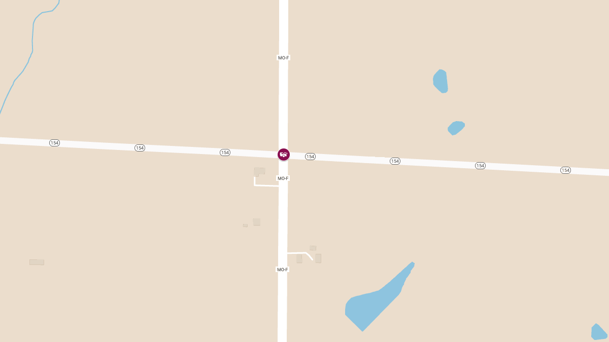 Fatal Crash at Hwy F and MO 154 Intersection 2 Miles North of Vandalia