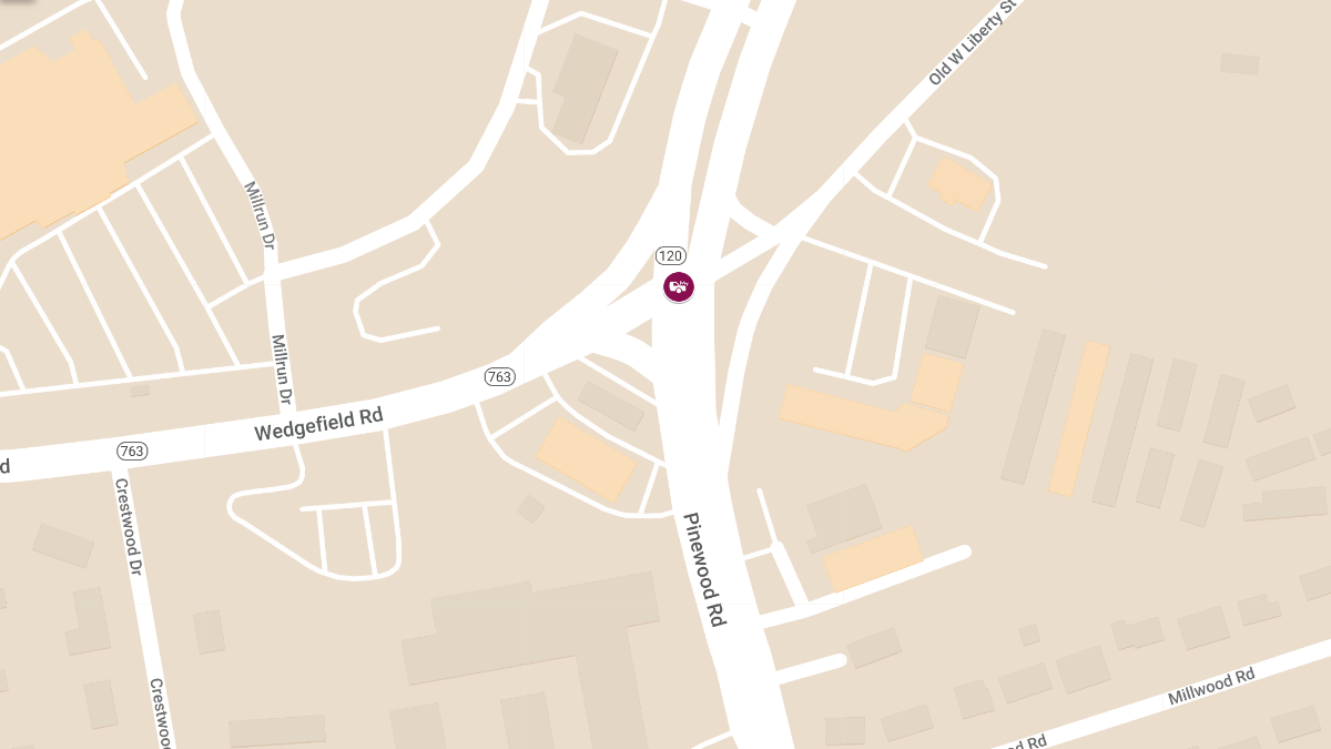 Fatal Crash at Pinewood and Wedgefield Roads