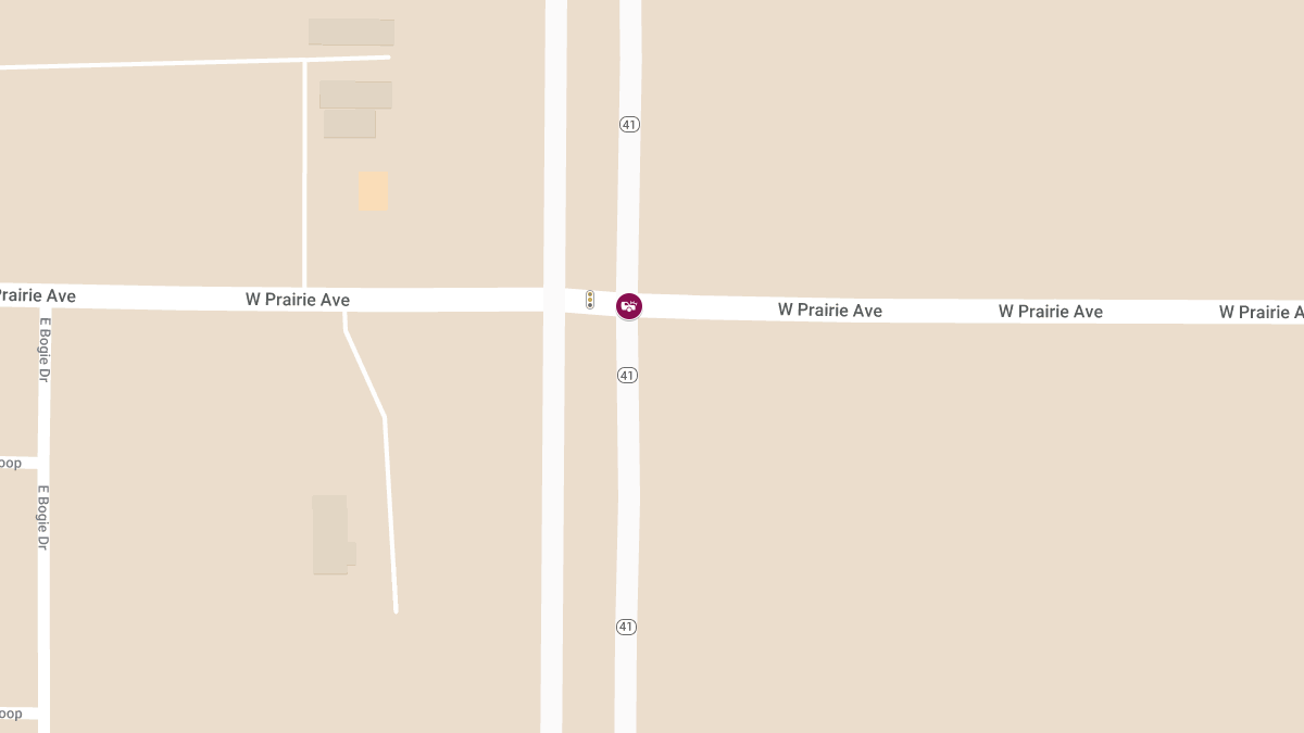 Fatal Crash at SH41 & W Prairie Ave