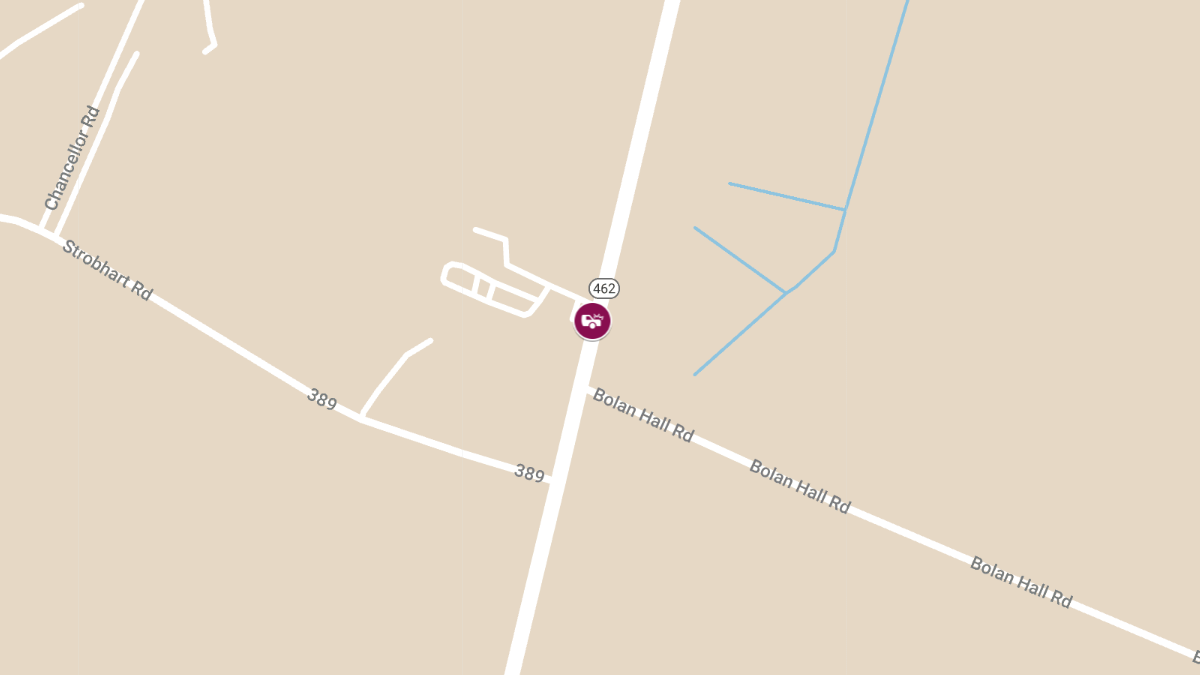 Fatal Crash on Highway 462 Near Bolan Hall Rd