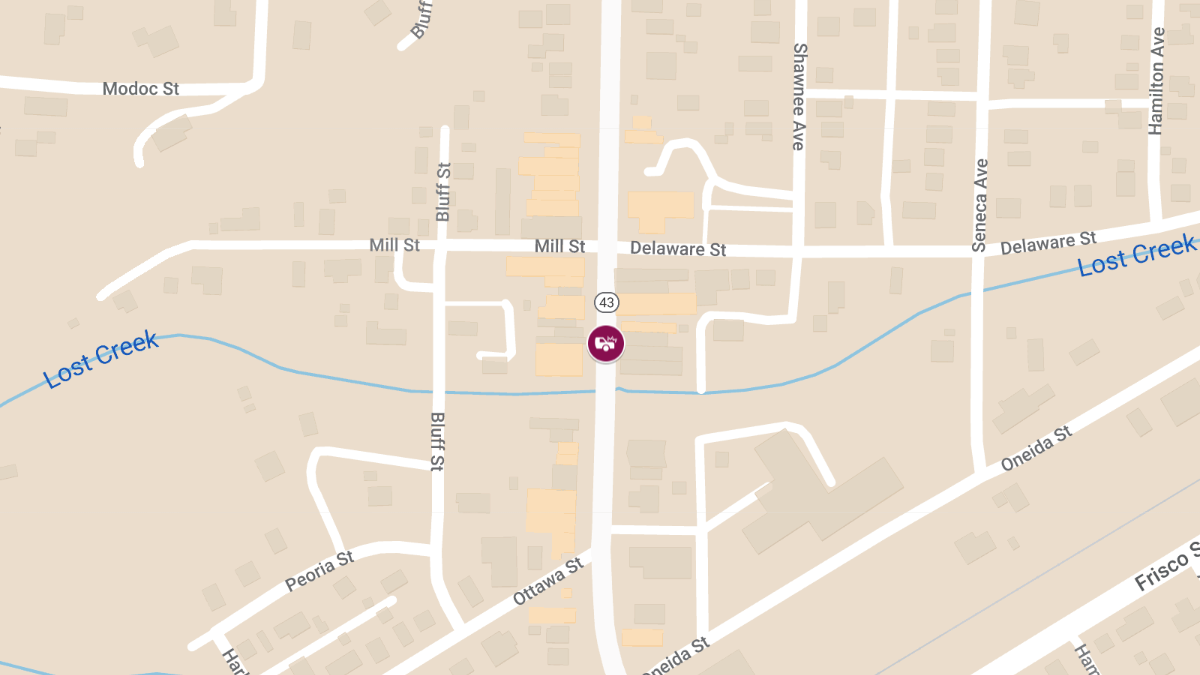 Fatal Crash on MO 43 Three Miles North of Seneca