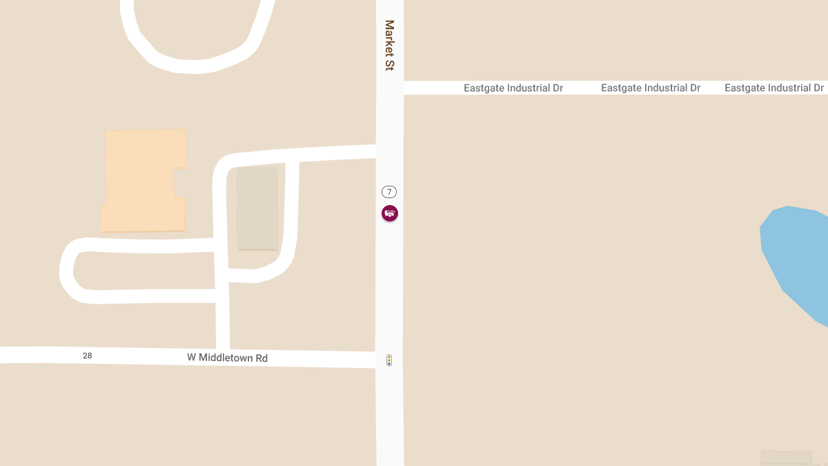 Fatal Crash on State Route 7 near W. Middletown Rd