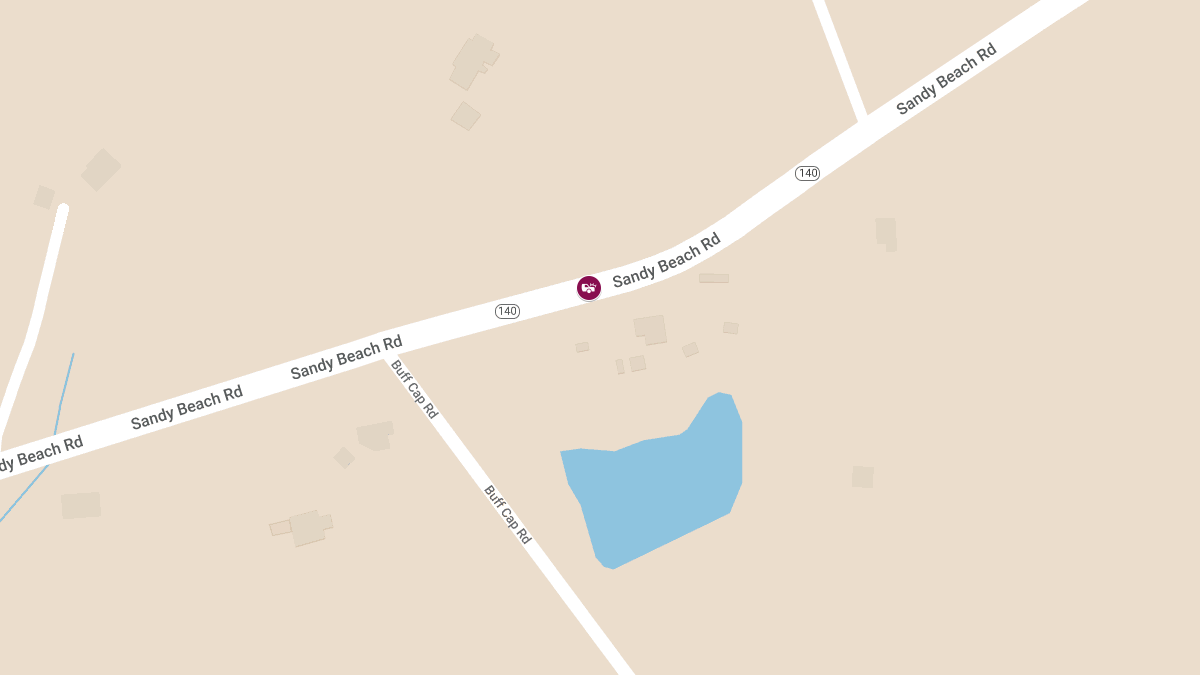 Fatal Crash with Fire at 98 Sandy Beach Rd