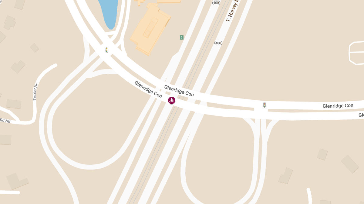 Fatal Motorcycle Accident on GA-400 North at Glenridge Connector
