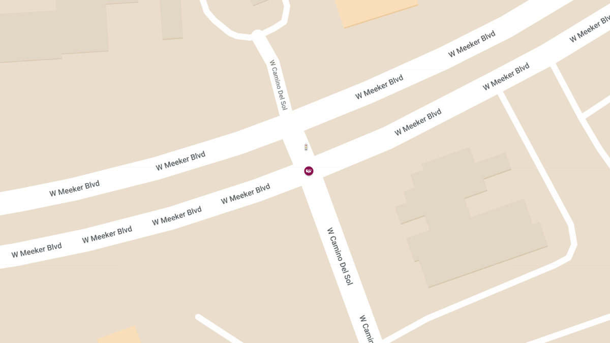 Fatal Motorcycle Crash at Meeker Blvd & Camino Del Sol