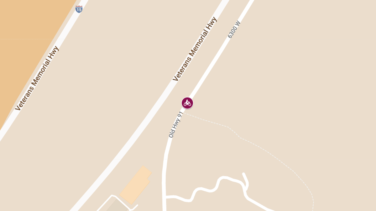 Fatal Motorcycle Crash on Old Highway 91 Near Mile Marker 15