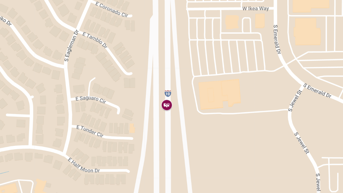 Fatal Multi-Vehicle Crash and Arrest Incident on I-10 Near Warner Rd