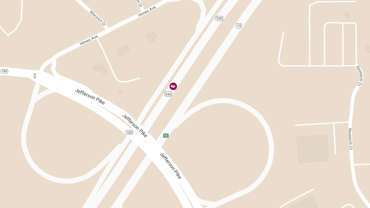 Fatal Multi-Vehicle Crash on U.S. 340 near Jefferson Pike