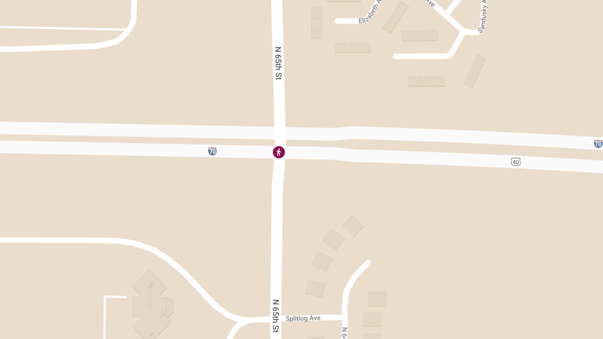 Fatal Pedestrian Accident on 65th St Over I-70