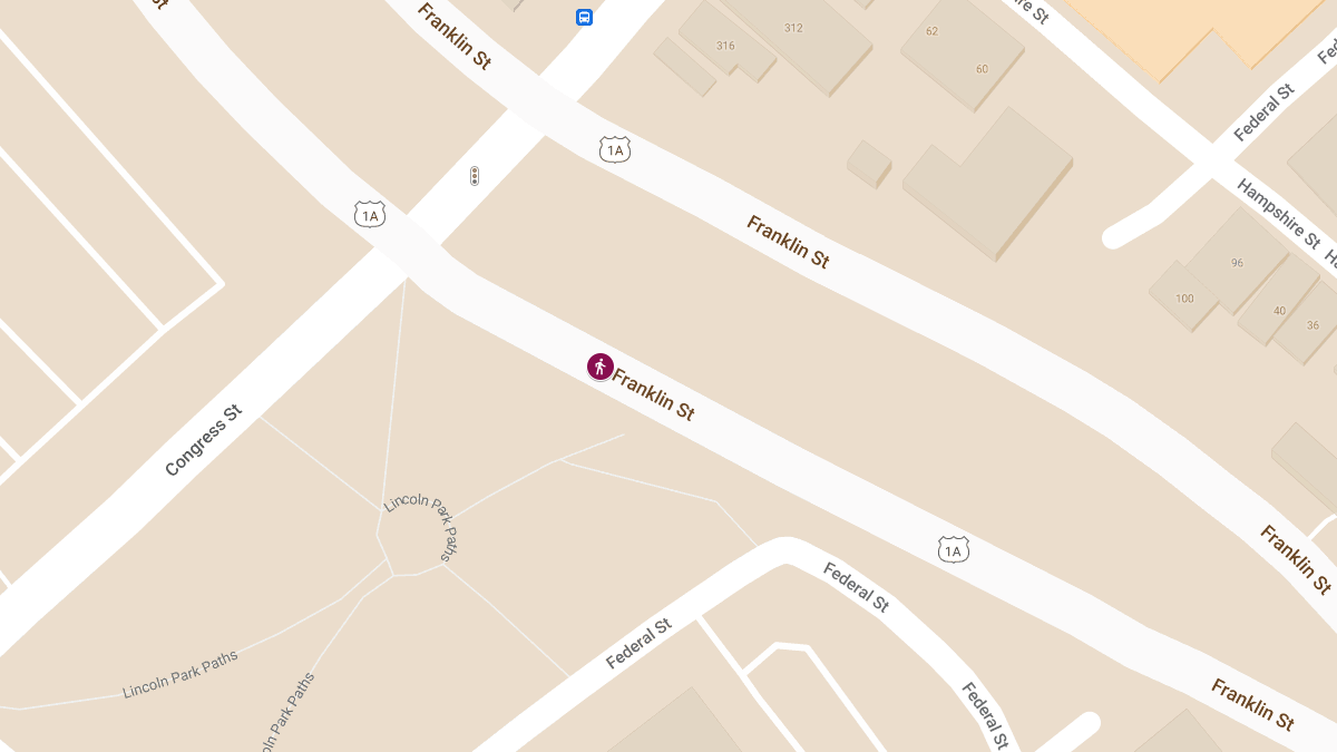 Fatal Pedestrian Accident on Franklin St Near Congress St