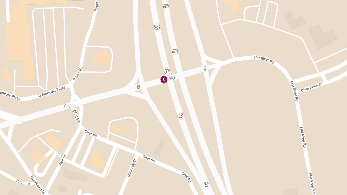 Fatal Pedestrian Accident on Hwy 32 Near Flat River Rd