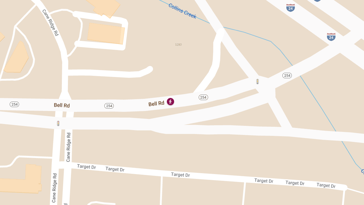 Fatal Pedestrian Accident on I-24 near Bell Rd Exit