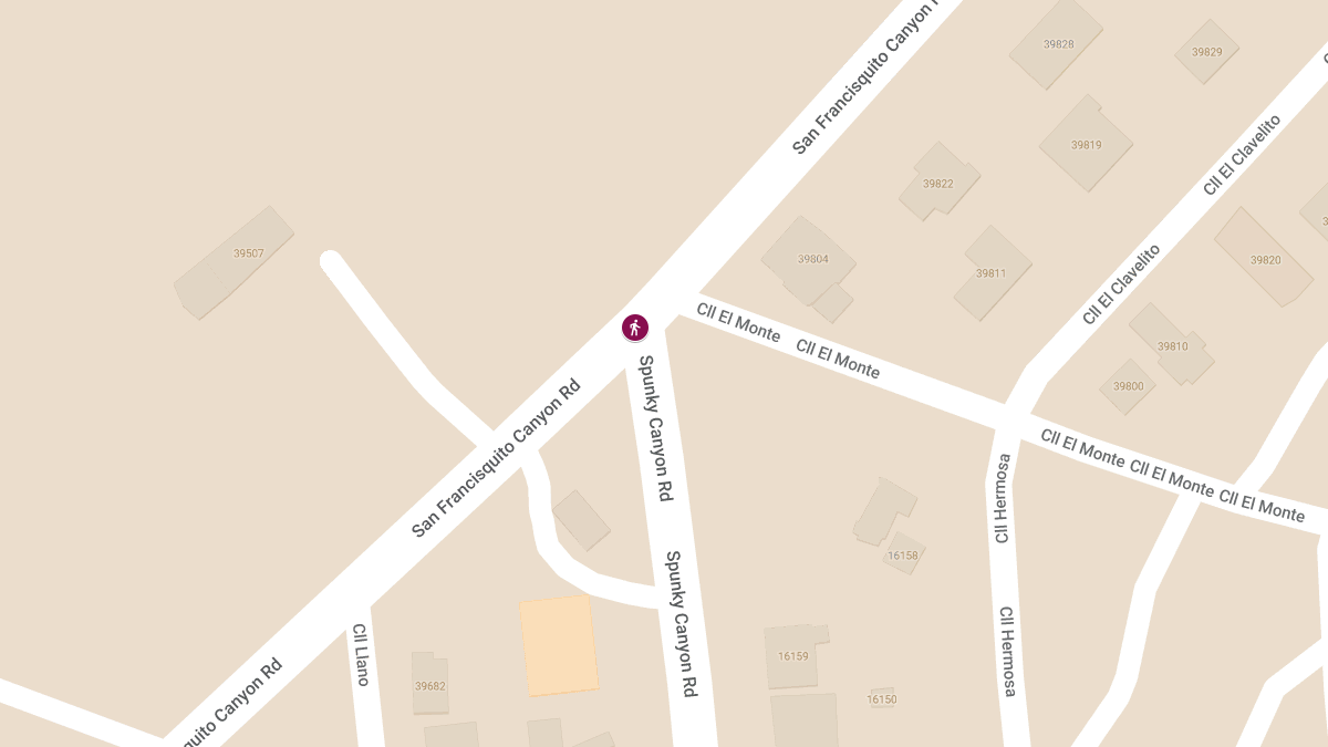 Fatal Pedestrian Accident on Spunky Canyon Rd near San Francisquito Canyon Rd
