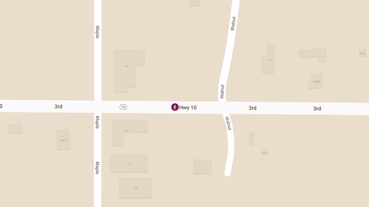 Fatal Pedestrian Accident on State Highway 10