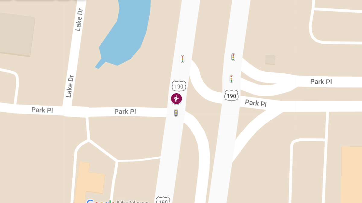 Fatal Pedestrian Accident on US Hwy 190 Near Park Place Dr