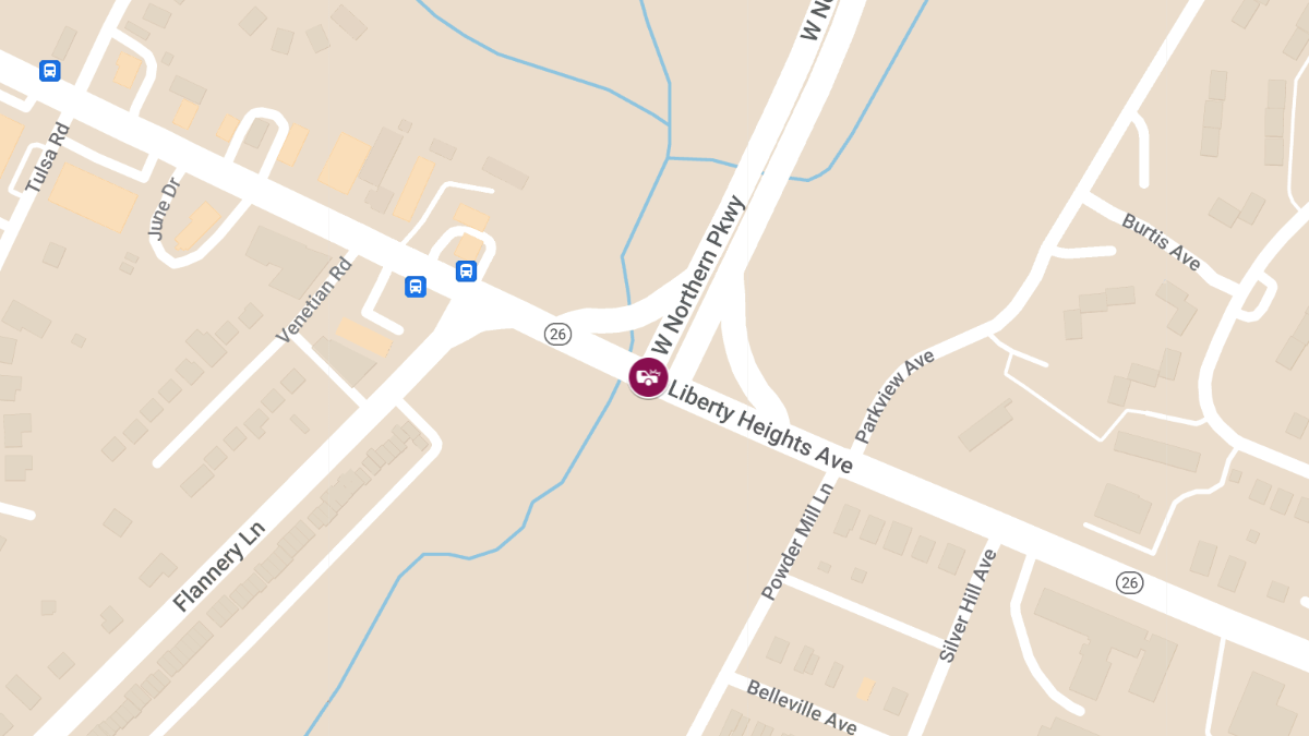 Fatal Two-Vehicle Accident at West Northern Pkwy & Liberty Heights Ave