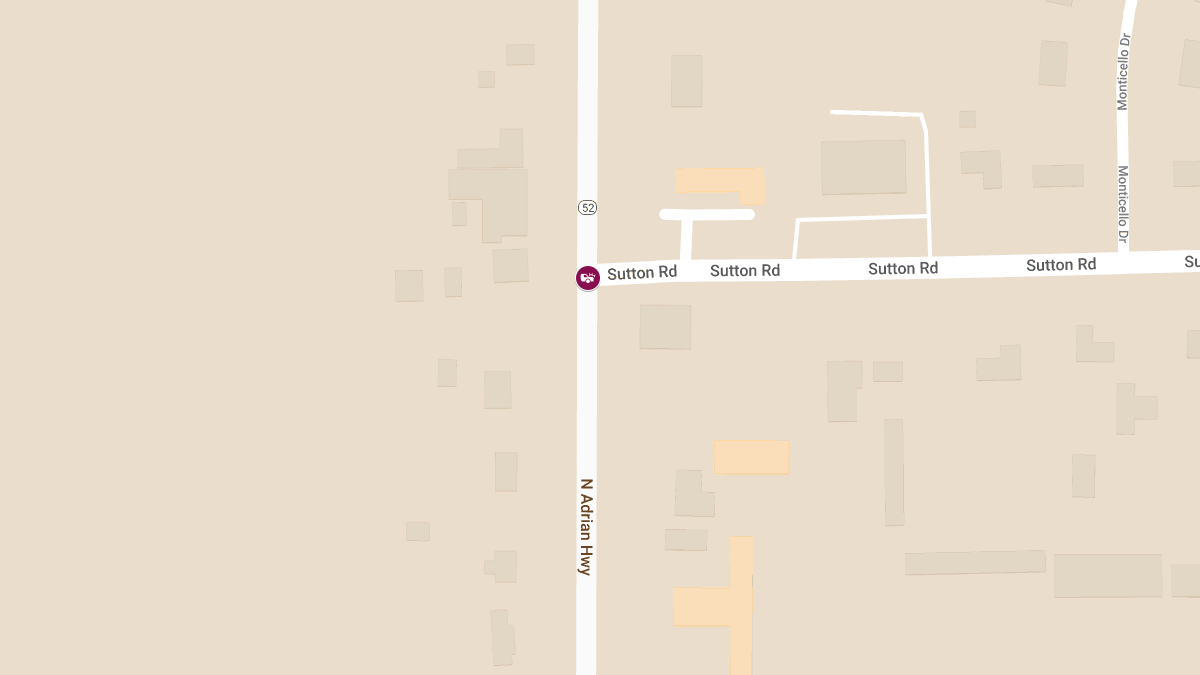 Fatal Two-Vehicle Crash at M-52 & Sutton Rd