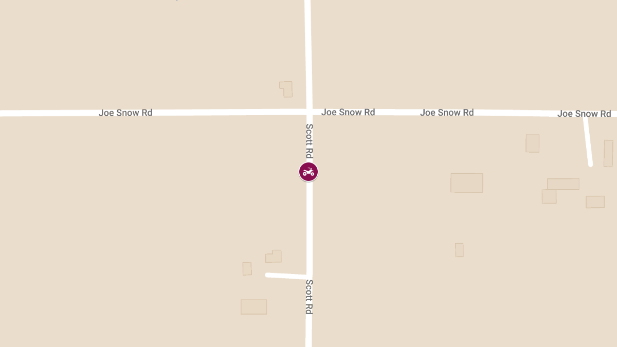 Fatal UTV Crash on Scott Rd in Township of Scott