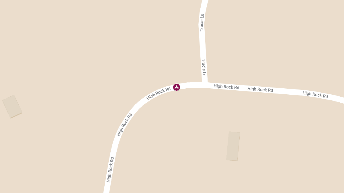 First Alarm Residential Fire with Reported Entrapment on High Rock Rd