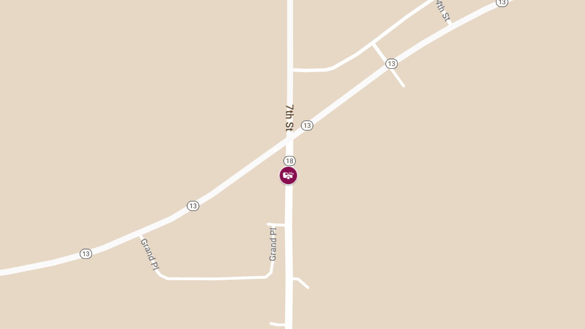 Five Injured in Crash at Highway 18 & Highway 27 Intersection