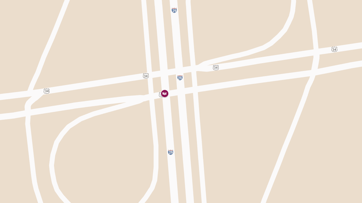 Four Injured in Head-On Crash at Hwy 34 and I-29 Exit
