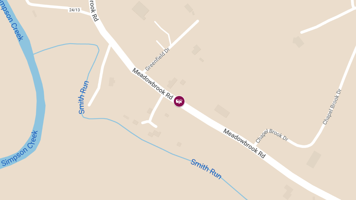 Head-On Collision Injures Three on Meadowbrook Rd