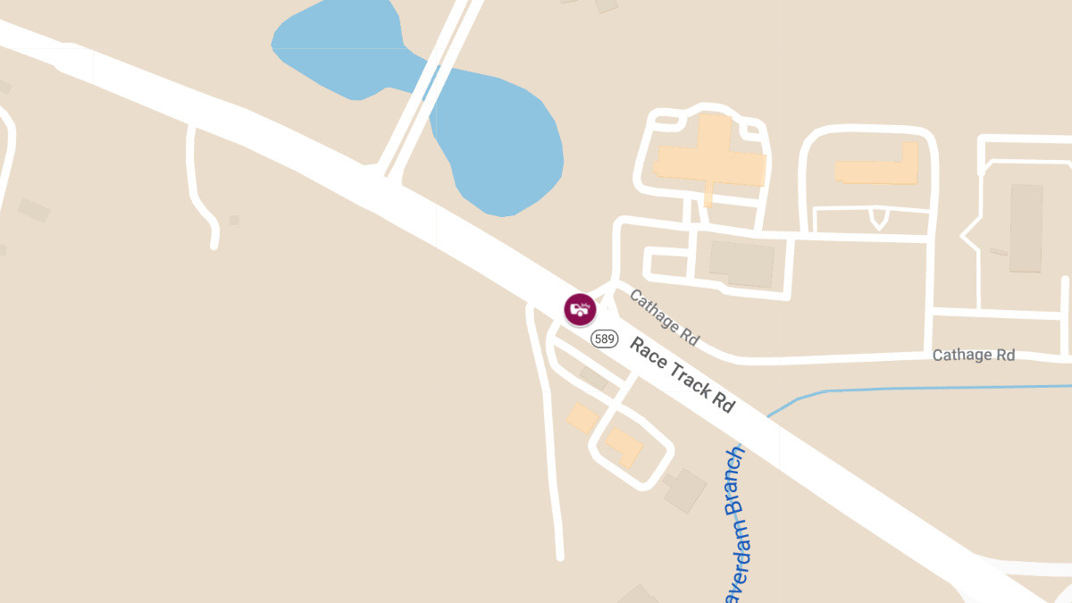 Head-On Collision Involving Worcester County Deputy on Rt 589 Near Cathage Rd