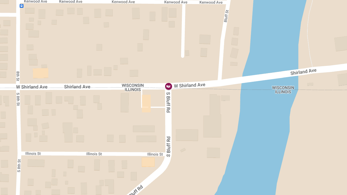 Head-On Collision at Shirland Ave & Bluff St Causes Injuries