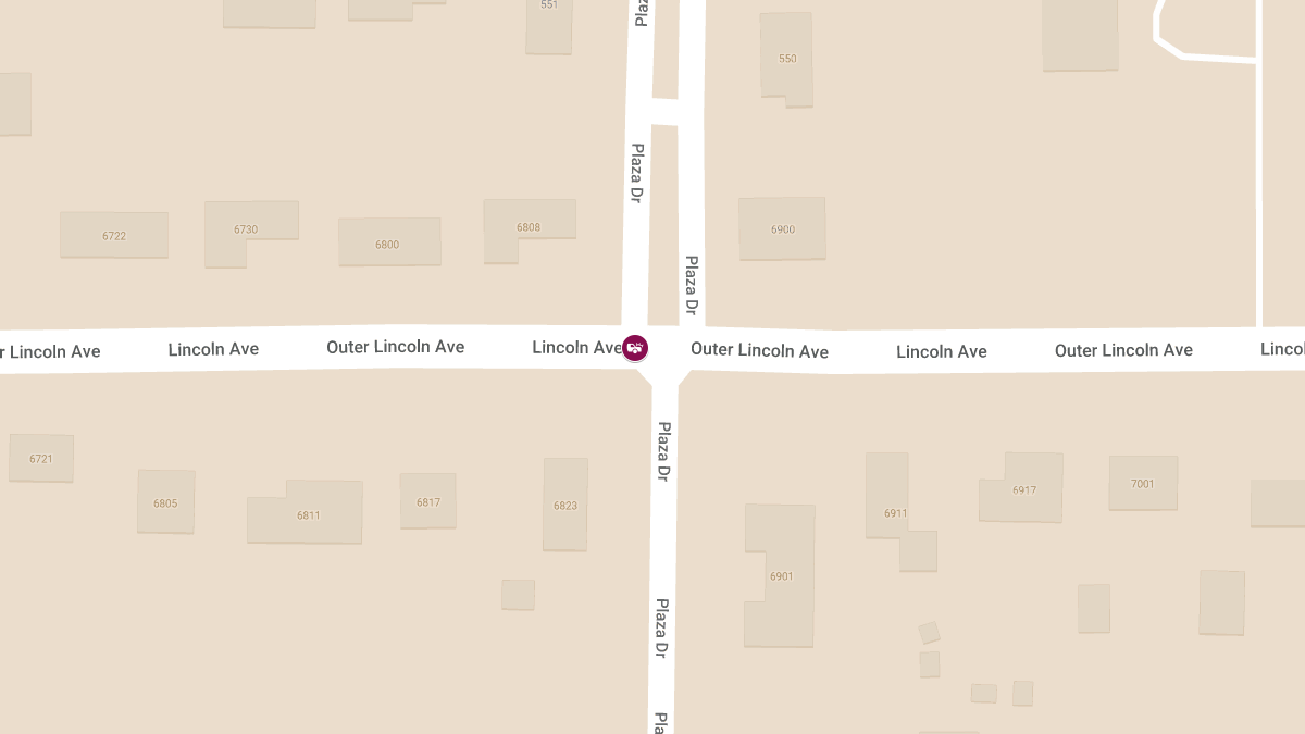 Head-On Crash Injures One at Lincoln Ave & Plaza Dr