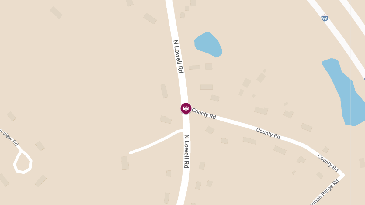 Head-On Crash at North Lowell Rd & County Rd