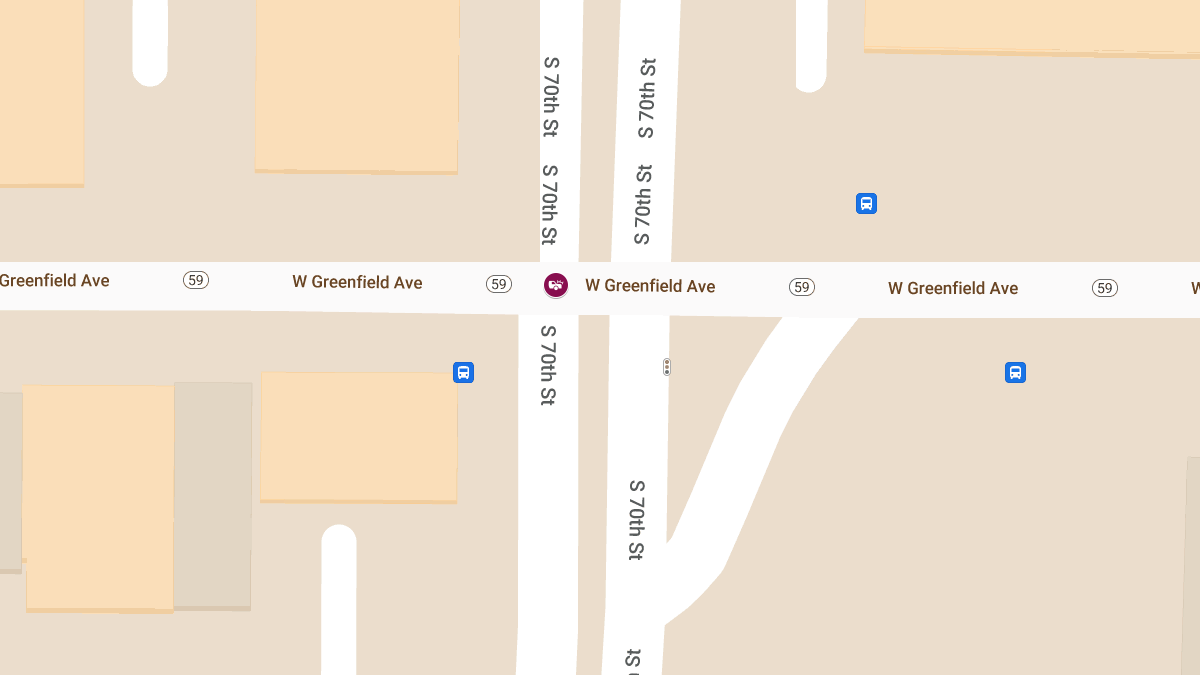 Hit-and-Run Accident with Injuries at 70th St & Greenfield Ave