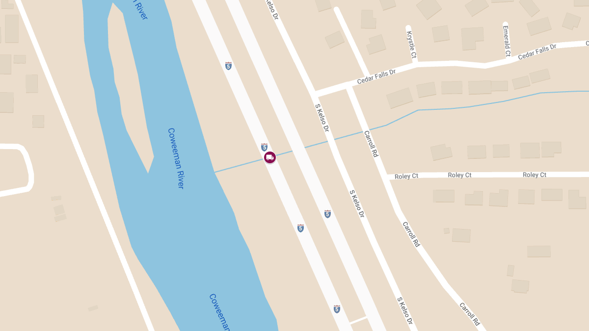 Hit-and-Run Collision Involving Honda Accord and Semi-Truck on I-5 NB