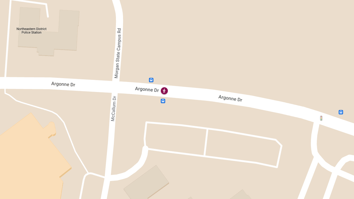 Hit-and-Run Collision Reported at Morgan State University on Argonne Dr