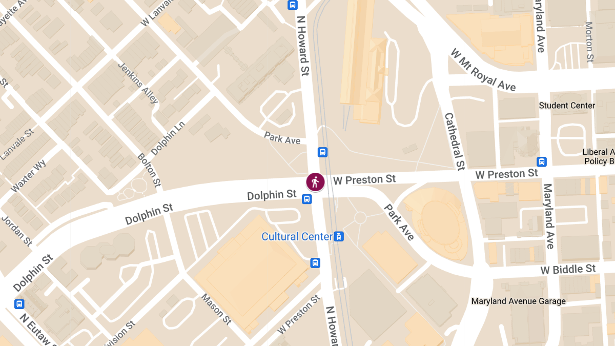 Hit-and-Run Collision at N Howard St & Dolphin St