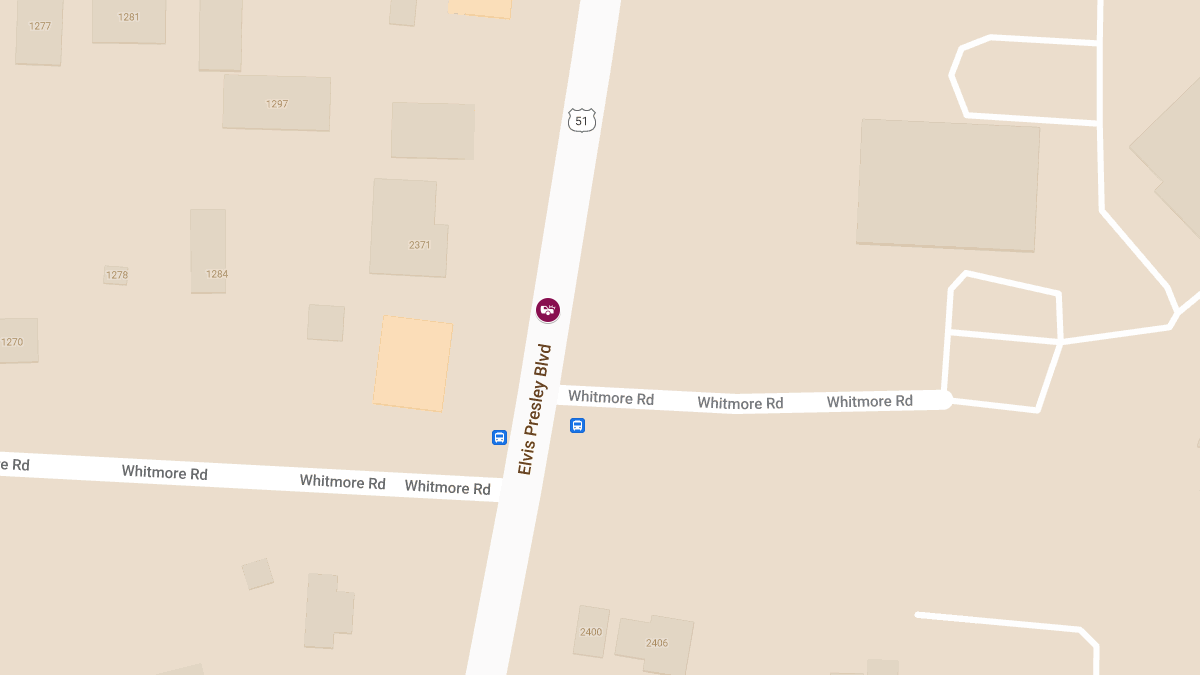 Hit-and-Run at 2400 Block of Elvis Presley Blvd Causes Injuries