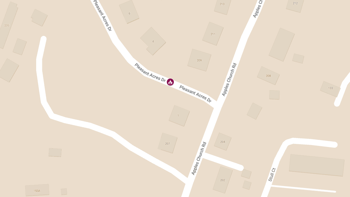 House Fire on Pleasant Acres Dr