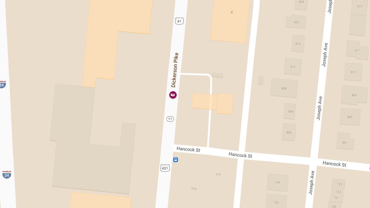 Injuries Reported in Collision at 811 Dickerson Pike