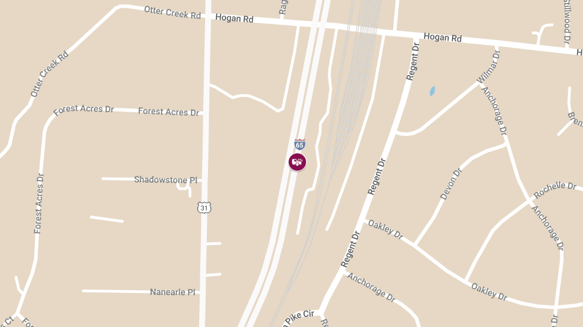 Injuries Reported in Collision on I-65 S at MM 76